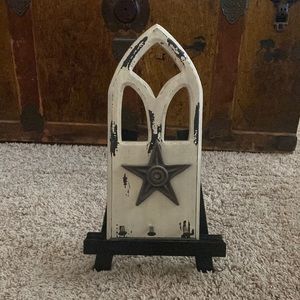 Rustic architectural wooden decor